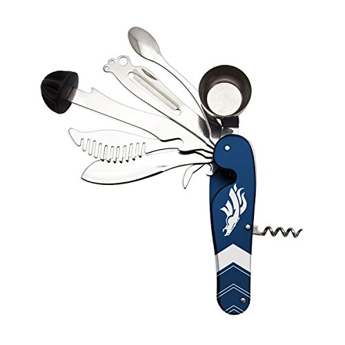 Sports Vault NFL Denver Broncos Bartender Multi Tool Sports Vault NFL Denver Broncos Bartender Multi Tool