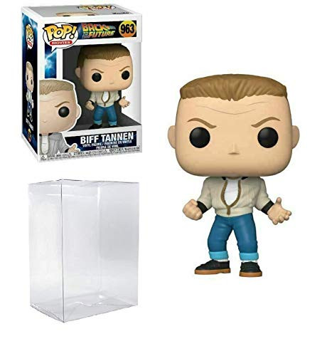 Biff Tannen  963 Pop Movies  Back to The Future Vinyl Figure Includes Ecotek Pop Box Protector Case