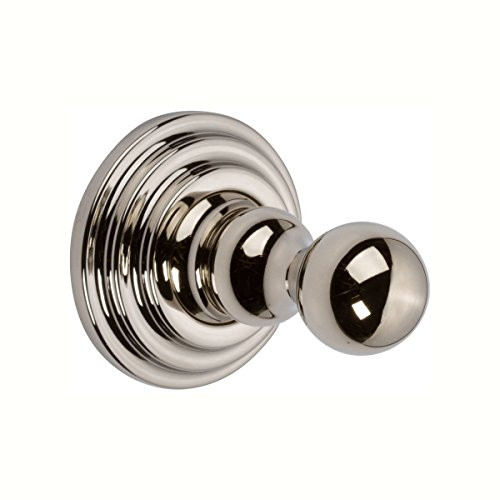Ginger 1110/PN Chelsea Single Robe Hook, Polished Nickel