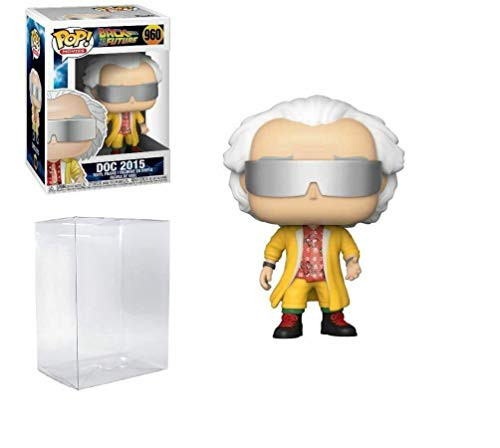 Doc 2015  960 Pop Movies  Back to The Future Vinyl Figure Includes Ecotek Pop Box Protector Case