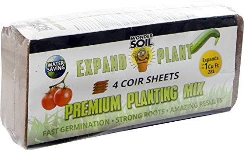 Wonder Soil Expand and Plant Premium Coir  4 Sheets