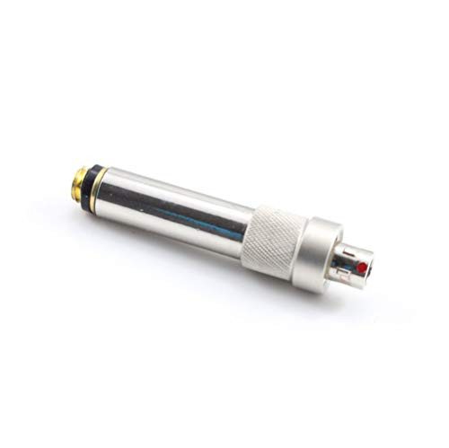 HIXMAN C4SL Adapter For DPA Microphone Microdot Adapter to 3-Pin Lemo Type Compatible Sennheiser SK2000 5012