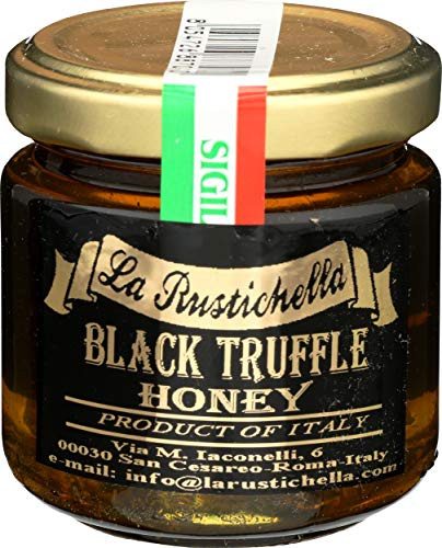 La Rustichella  Honey Truffle Black  4-9 Ounce