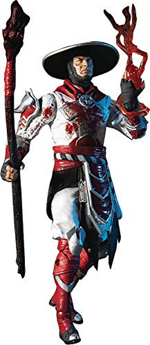 McFarlane Toys Mortal Kombat Raiden Bloody White Hot Fury Skin 7 Action Figure