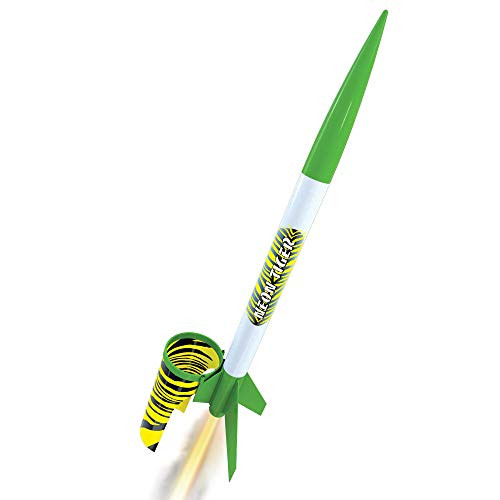 Estes Neon Tiger Flying Model Rocket Kit 7298   Easy to Build Beginner Kit  Multi
