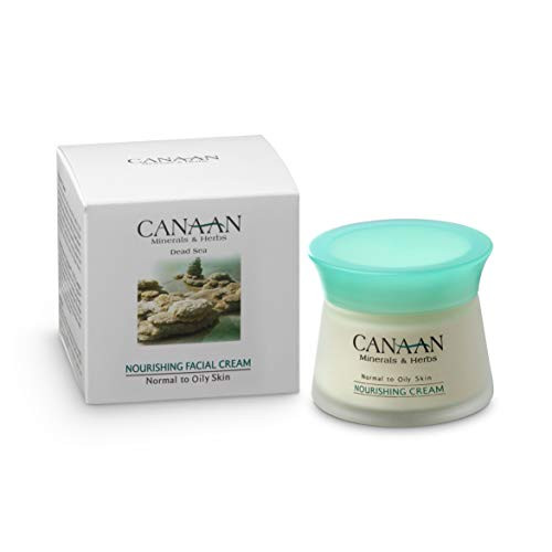 CANAAN Face Nourishing Cream Moisturizer - Dead Sea Nourishing Facial Cream For Oily Skin  1-7 fl-oz - 50ml  Get Youthful Looking Skin