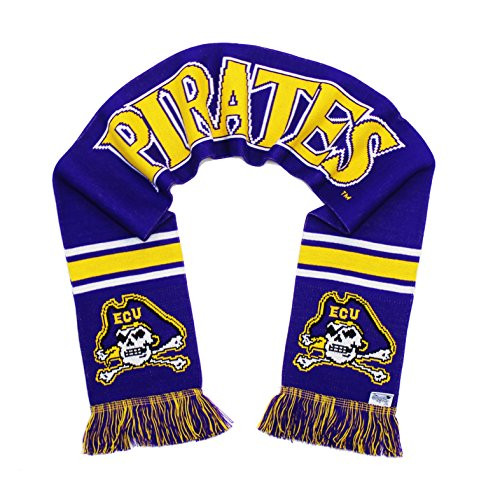 Tradition Scarves East Carolina Pirates Scarf - ECU Pirates Classic Purple Knitted