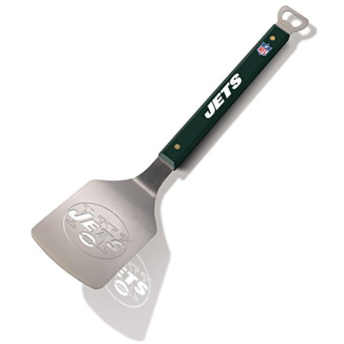 NFL New York Jets Spirit Series Sportula Stainless Steel Grilling Spatula NFL New York Jets Spirit Series Sportula Stainless Steel Grilling Spatula