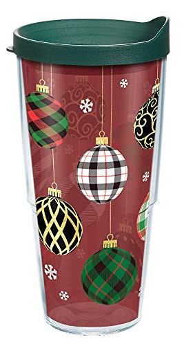 Tervis Holiday Ornaments Insulated Tumbler  24oz  Clear - Tritan