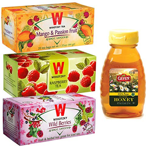 Wissotzky Tea Enchanted Fruit Garden with Mango   Passion  Wildberry  Raspberry   Honey