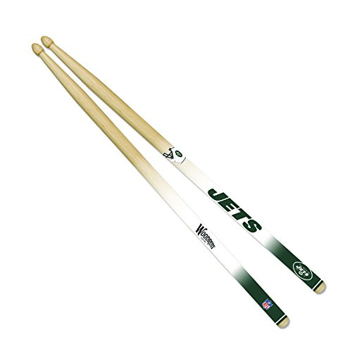 Woodrow Guitar by The Sports Vault NFL New York Jets Drum Sticks