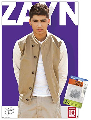 One Direction - Zayn Malik Wall Poster with Push Pins