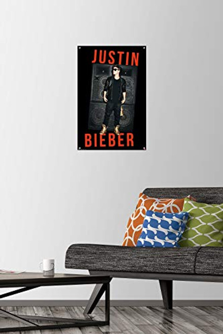 Justin Bieber - Speakers Wall Poster with Push Pins Justin Bieber - Speakers Wall Poster with Push Pins