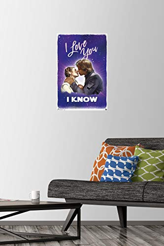 Star Wars  Saga - I Love You I Know Wall Poster with Push Pins