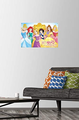Disney Princess - Keys Wall Poster with Push Pins
