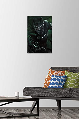 Marvel Cinematic Universe - Black Panther - T Challa Wall Poster with Push Pins