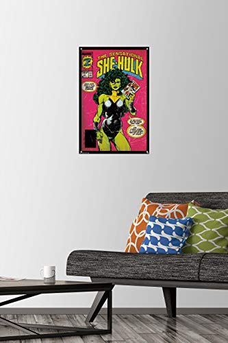 Marvel Comics - She-Hulk - The Sensational She-Hulk  1 Wall Poster with Push Pins