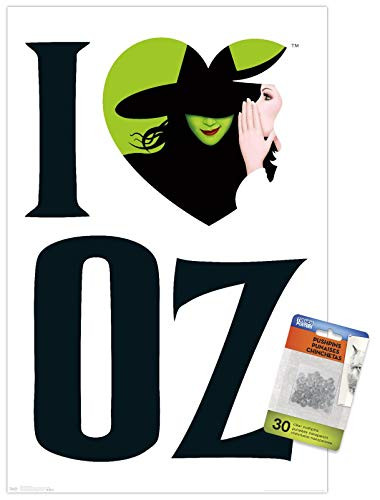 Wicked The Musical - Love Wall Poster with Push Pins