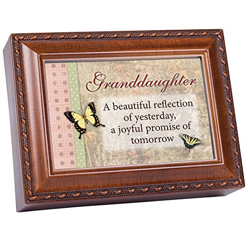 Cottage Garden Granddaughter Woodgrain Music Box/Jewelry Box Plays Light Up My Life Cottage Garden Granddaughter Woodgrain Music Box/Jewelry Box Plays Light Up My Life