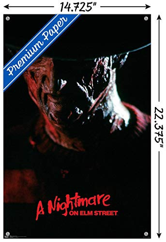 A Nightmare on Elm Street - Freddy Wall Poster with Push Pins