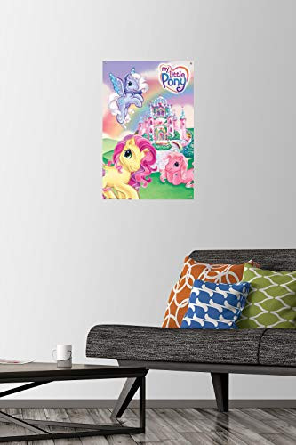 Hasbro My Little Pony - Castle Wall Poster with Push Pins