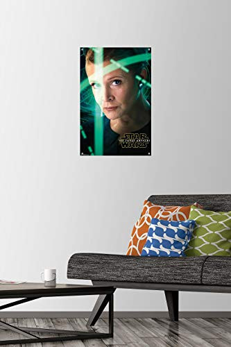 Star Wars  The Force Awakens - Leia Portrait Wall Poster with Push Pins