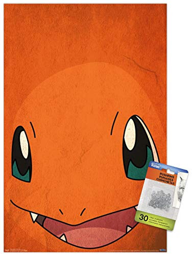 Pokemon - Charmander Wall Poster with Push Pins