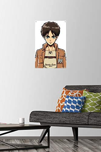 Attack on Titan - Eren Wall Poster with Push Pins