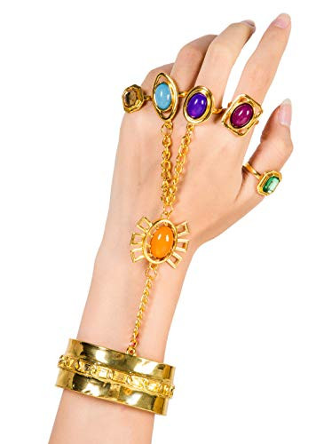 Thanos Rings Bracelet Infinity Gauntlet Bracelet Thanos Infinity Bracelet Avengers for Women