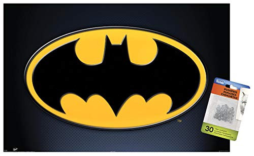 DC Comics - Batman - Symbol Wall Poster with Push Pins
