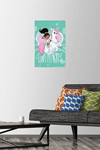 Nickelodeon Nella the Princess Knight - Dream Wall Poster with Push Pins
