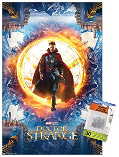 Marvel Cinematic Universe - Doctor Strange - Portal Wall Poster with Push Pins