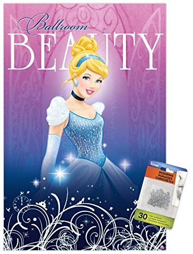 Disney Princess - Cinderella Wall Poster with Push Pins