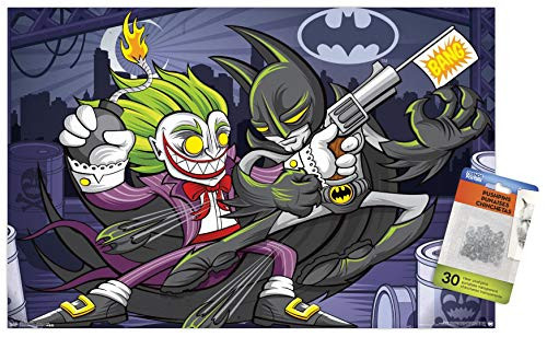 DC Comics - Batman - Bang Wall Poster with Push Pins