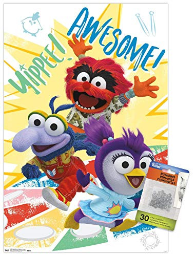 Disney Muppet Babies - Awesome Wall Poster with Push Pins