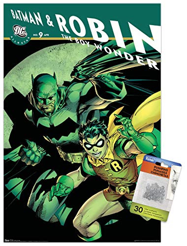 DC Comics - Batman and Robin The Boy Wonder Wall Poster with Push Pins