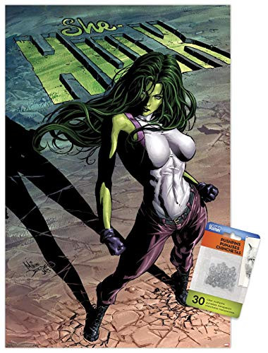 Marvel Comics - She-Hulk - She-Hulk  29 Wall Poster with Push Pins
