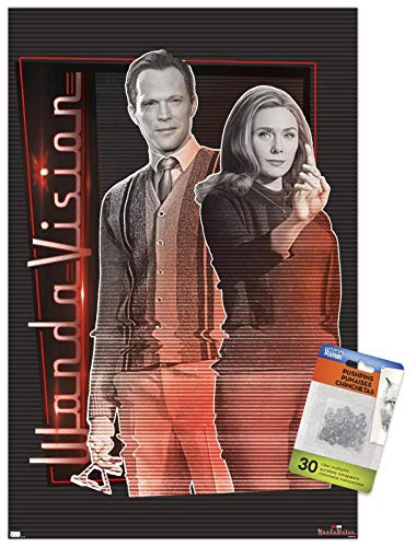 WandaVision - Together Wall Poster with Push Pins