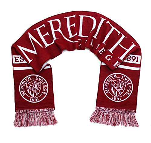 Meredith College Scarf - Meredith Avenging Angels Woven Classic