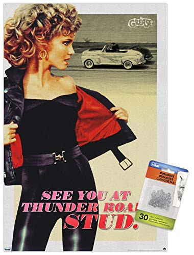 Grease - Stud Wall Poster with Push Pins