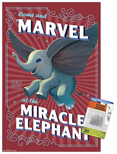 Disney Dumbo - Wonder Wall Poster with Push Pins
