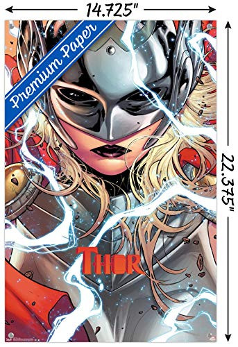 Marvel Comics - Thor - Jane Wall Poster with Push Pins