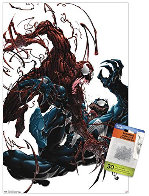 Marvel Comics - Carnage - Battle Wall Poster with Push Pins Marvel Comics - Carnage - Battle Wall Poster with Push Pins