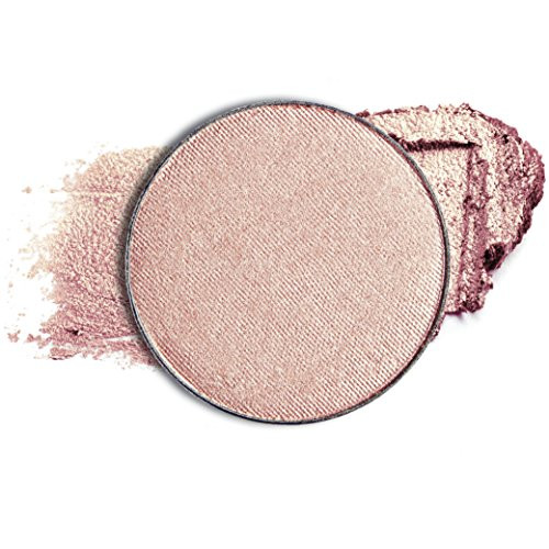 Dollup Beauty Rose Gold Powder Blusher  Bronzer   Highlighter  Shimmering Light Catching Pressed Powder For Face   Body- Pan-only- Color Pink Glow-