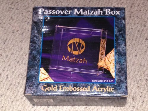 Rite-Lite Ltd- Passover Acrylic Matzah Box