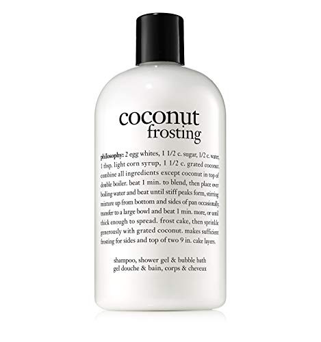 philosophy coconut frosting shampoo  shower gel   bubble bath  16 oz