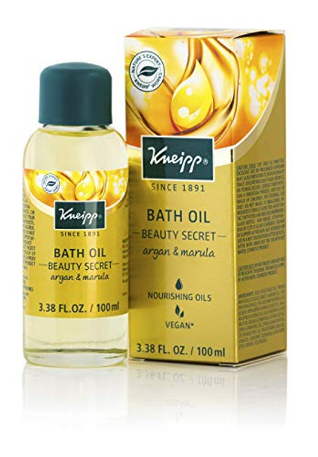 Kneipp Herbal Bath Oil Argan and Marula Beauty Secret 3-38 Fl Oz Kneipp Herbal Bath Oil Argan and Marula Beauty Secret 3-38 Fl Oz
