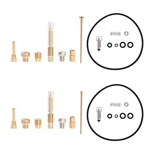 labwork 2-Pack Carburetor Carb Rebuild Repair Kits Replacement for Kawasaki KZ440 LTD 1980 1981 1982 1983 labwork 2-Pack Carburetor Carb Rebuild Repair Kits Replacement for Kawasaki KZ440 LTD 1980 1981 1982 1983