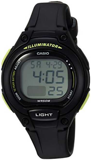 Casio Women s Classic Quartz Watch with Resin Strap  Black  14 Model  LW-203-1BVCF