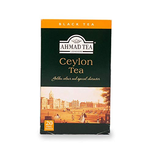 Ahmad Tea Ceylon Tea 20-Count Boxes Pack of 6 Ahmad Tea Ceylon Tea 20-Count Boxes Pack of 6